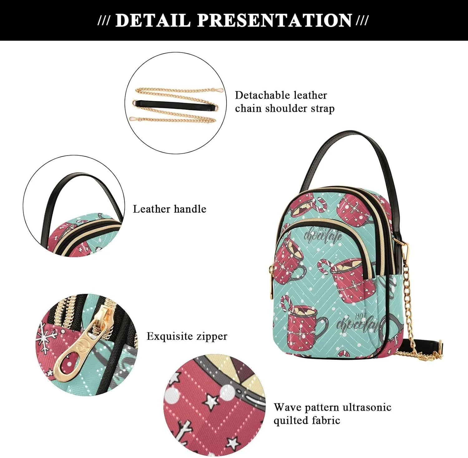 Crossbody Bags Shoulder Bag for Women Stylish Ladies Messenger Bags Cell Phone Purse and Handbags Wallet