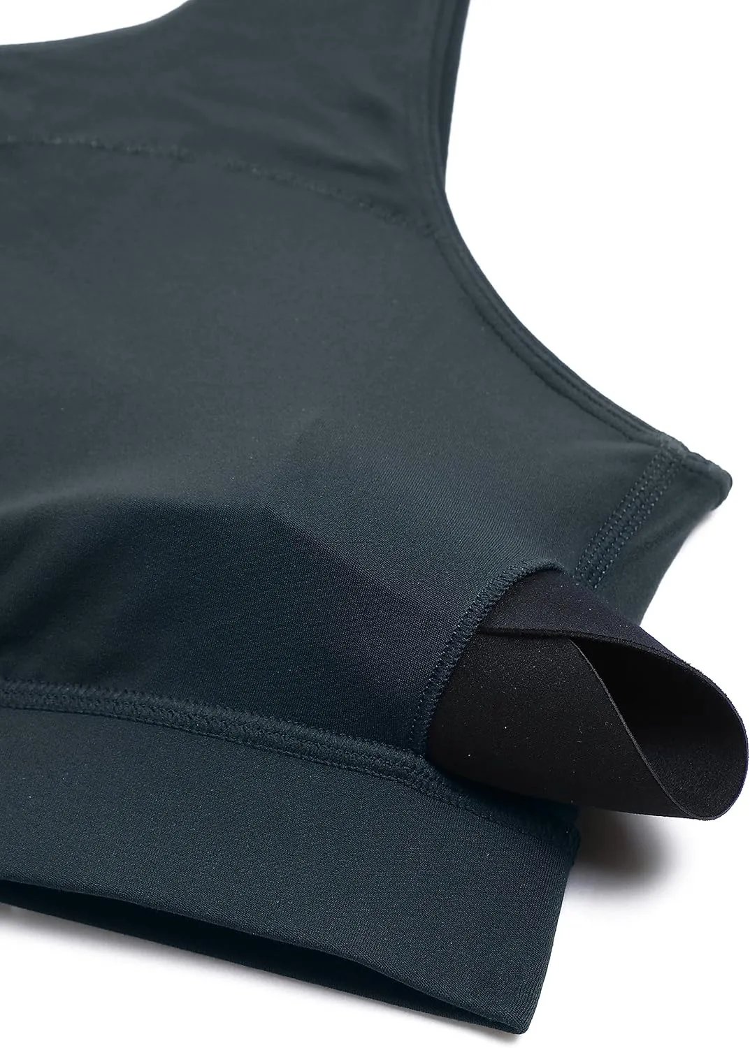 CRZ YOGA Butterluxe Womens One Shoulder Sports Bra - Sleeveless One Strap Low Impact Asymmetrical Workout Yoga Tops