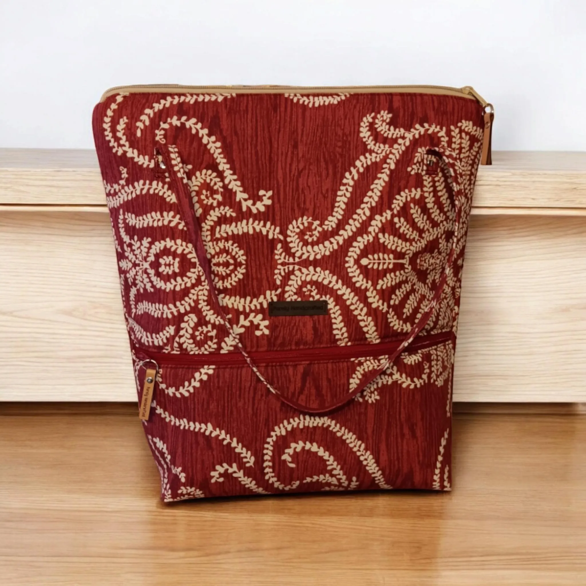 Custom Tote Bag - Personalized Embroidery, Choose Fabric, Strap Length & Hardware, Perfect Gift for Any Occasion