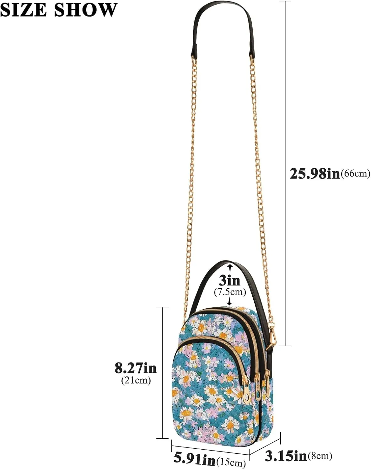 Cute Small Handbag Crossbody Bag for Women Quilted Bags Shoulder Purse Phone Wallet Chain Bag