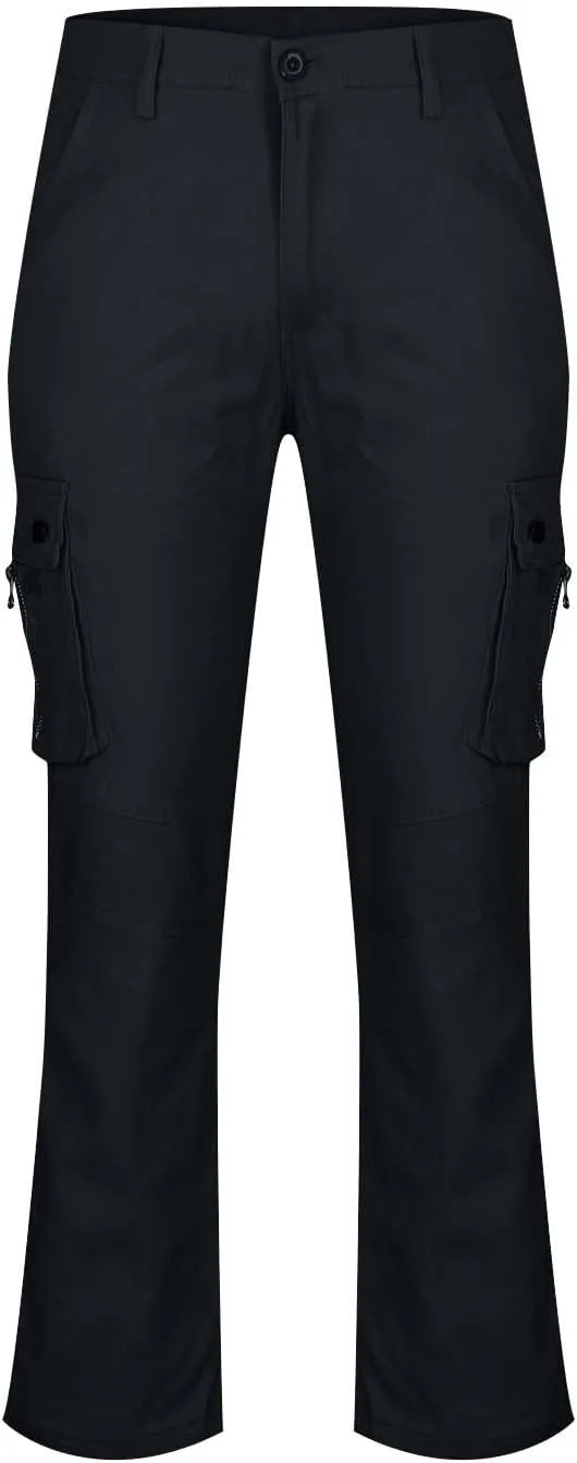 Dademeo Men Military Cargo Pants Combat Trousers Cotton Straight Leg Stretchy Active Pants Athletic Travel Pants with Pockets
