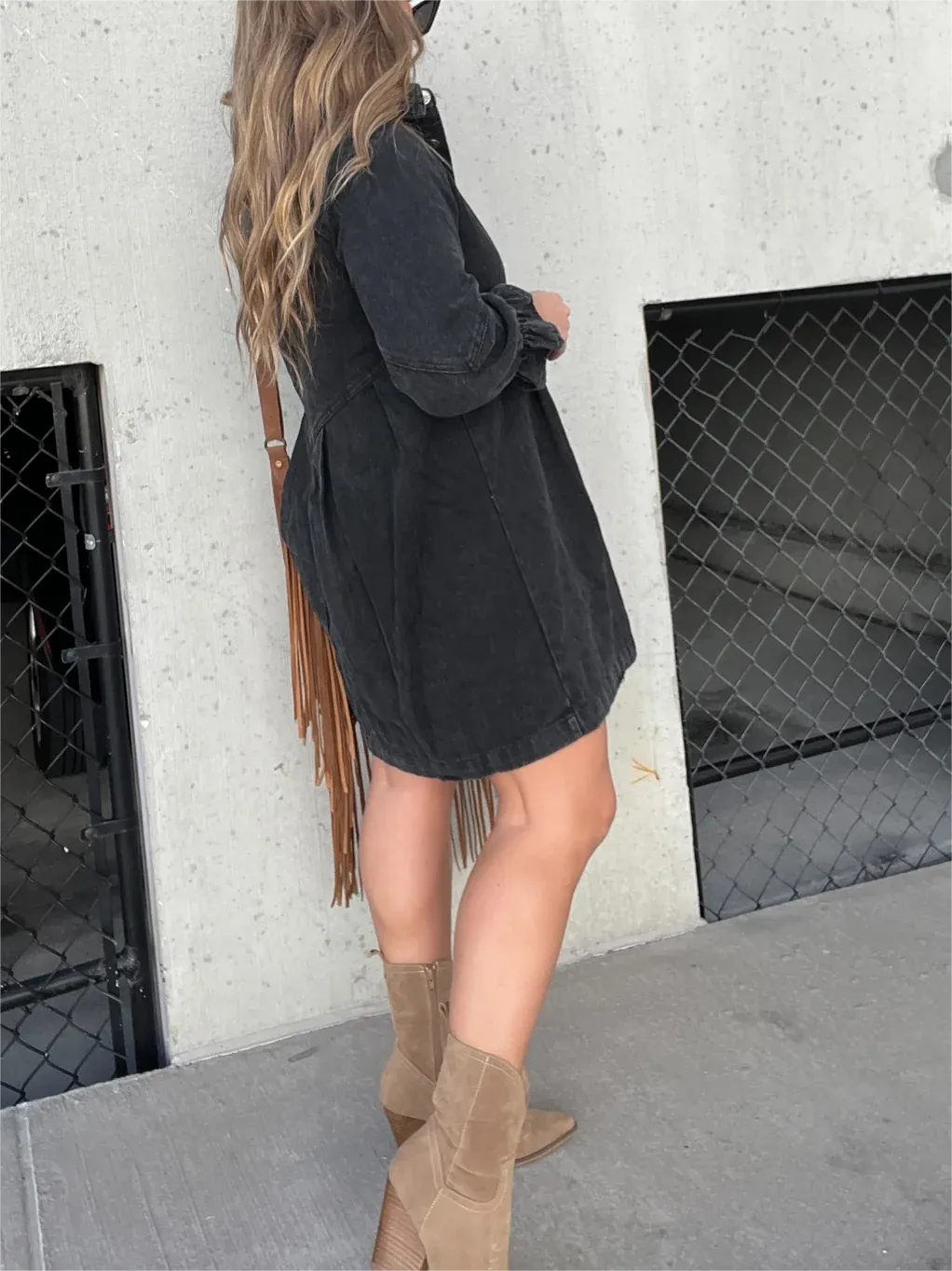 Denim Shirt Dress | Relaxed Fit | Timeless Style