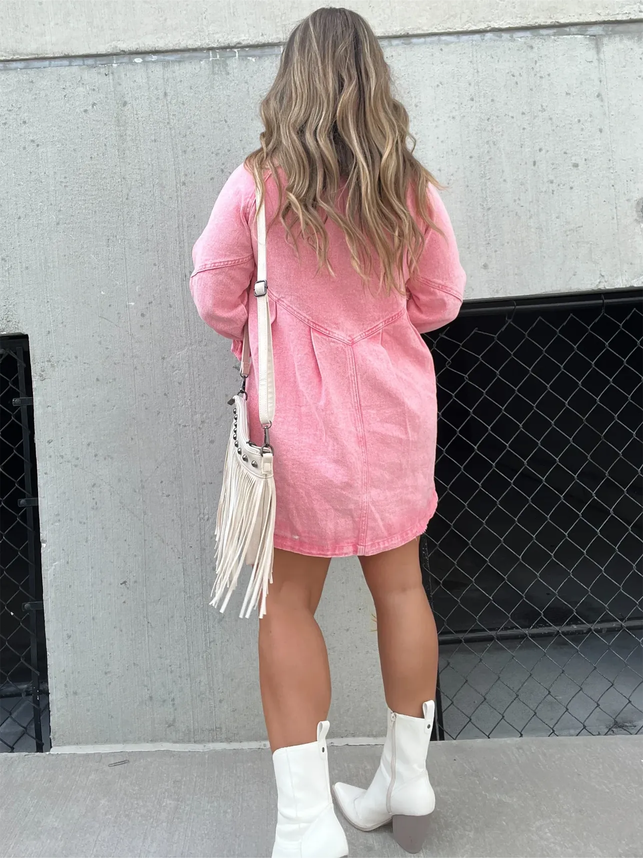 Denim Shirt Dress | Relaxed Fit | Timeless Style