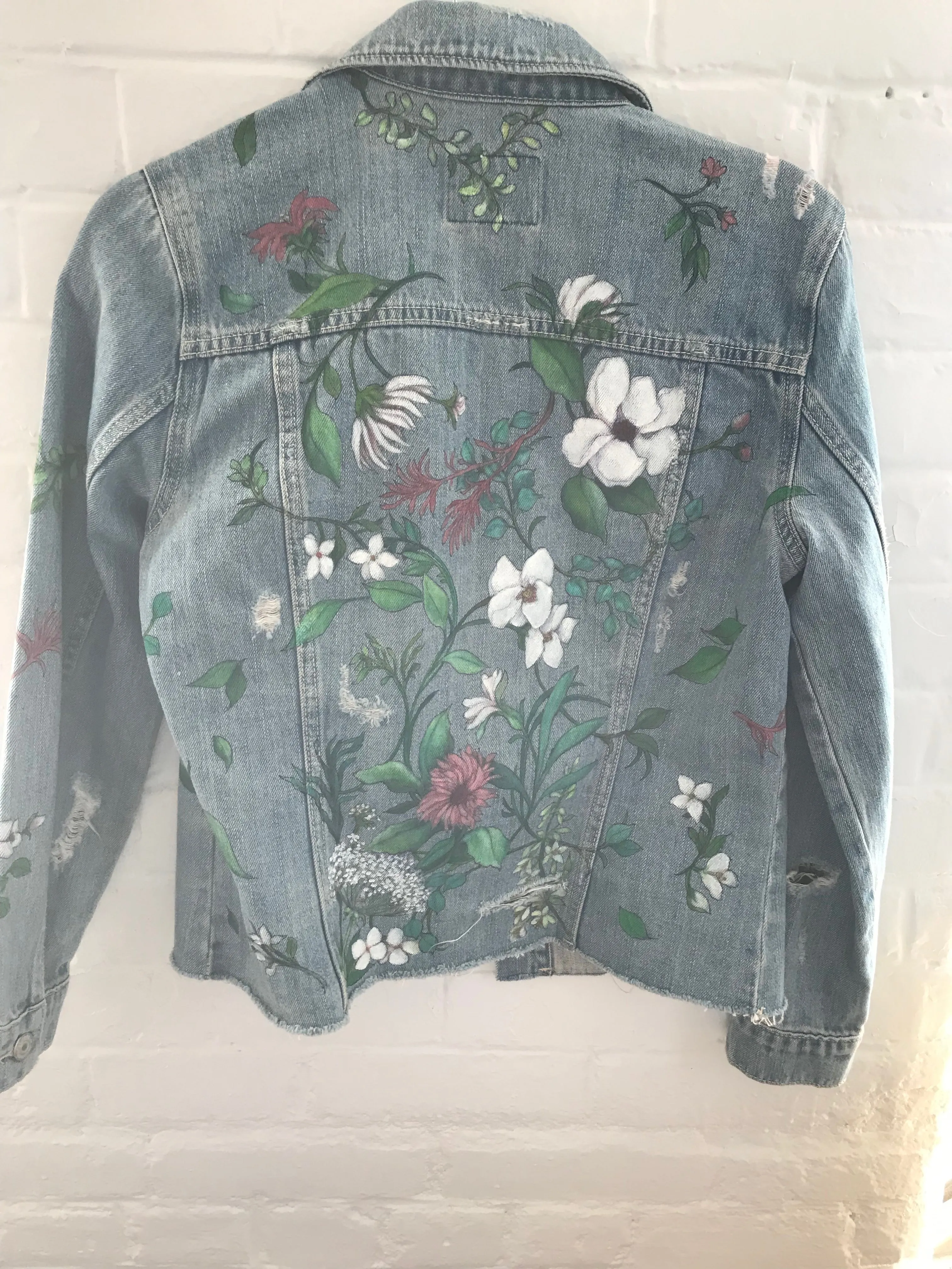 Denim - Spring Flowers