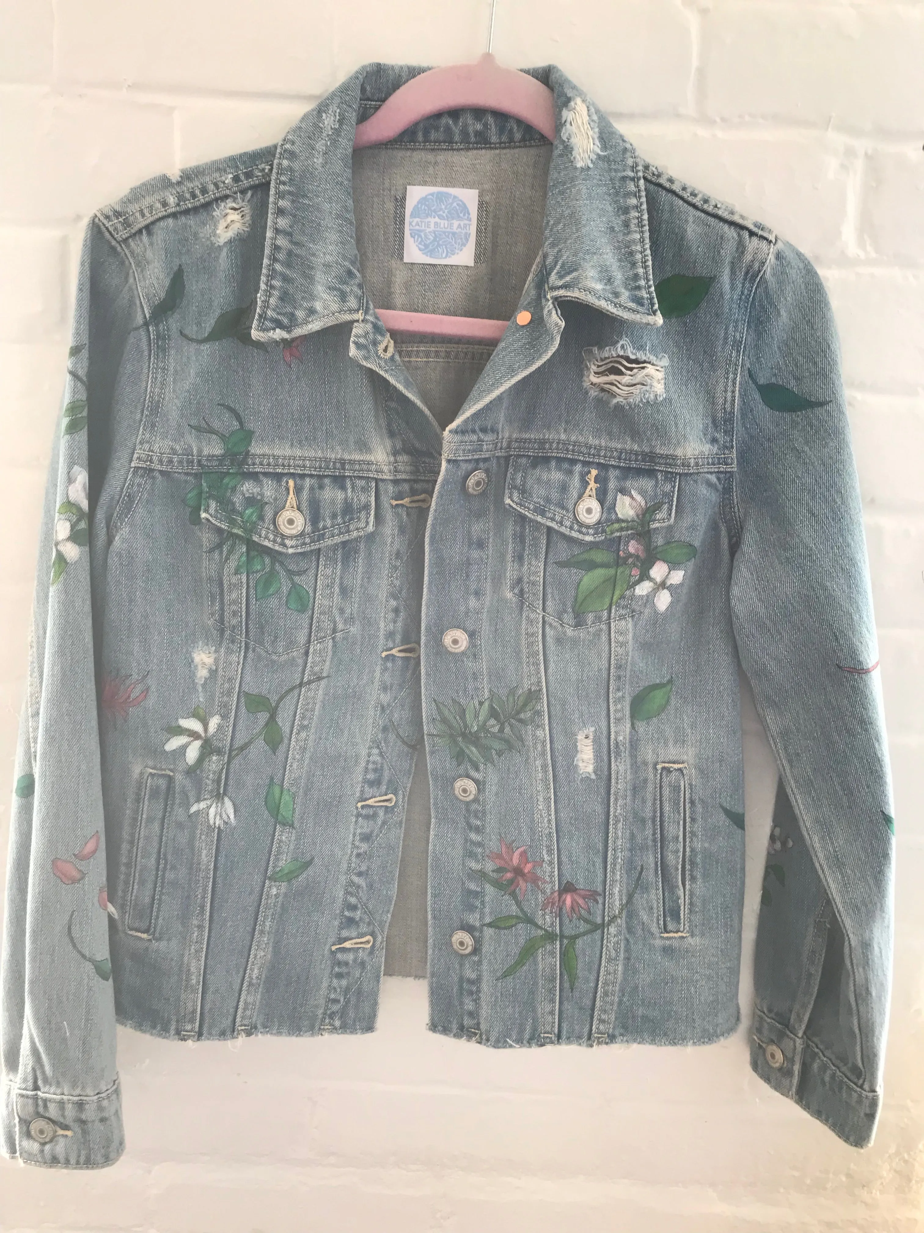 Denim - Spring Flowers