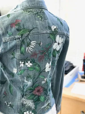 Denim - Spring Flowers
