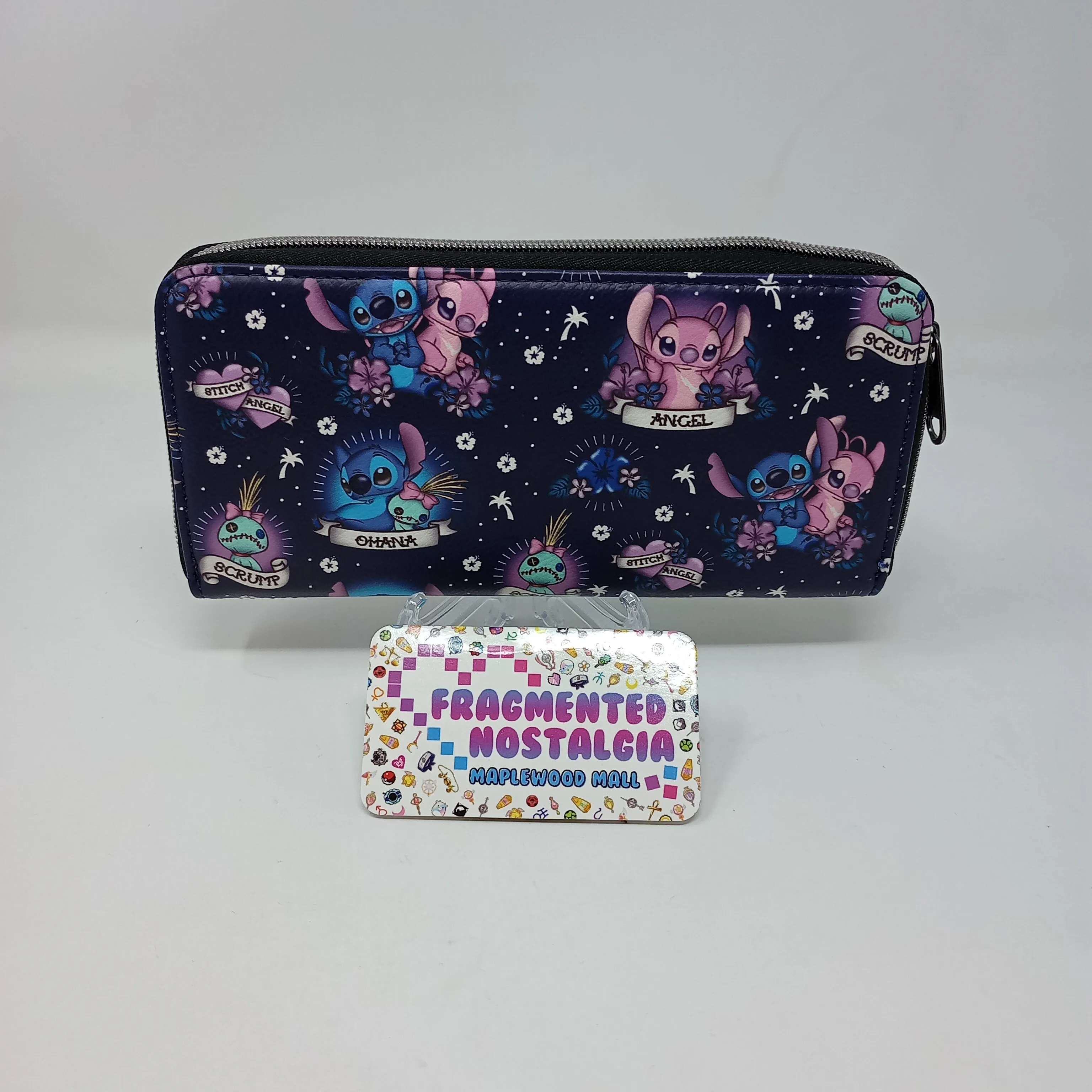 Disney Mini Backpack and Wallet Set Lilo & Stitch, Angel & Scrump Tattoo Loungefly