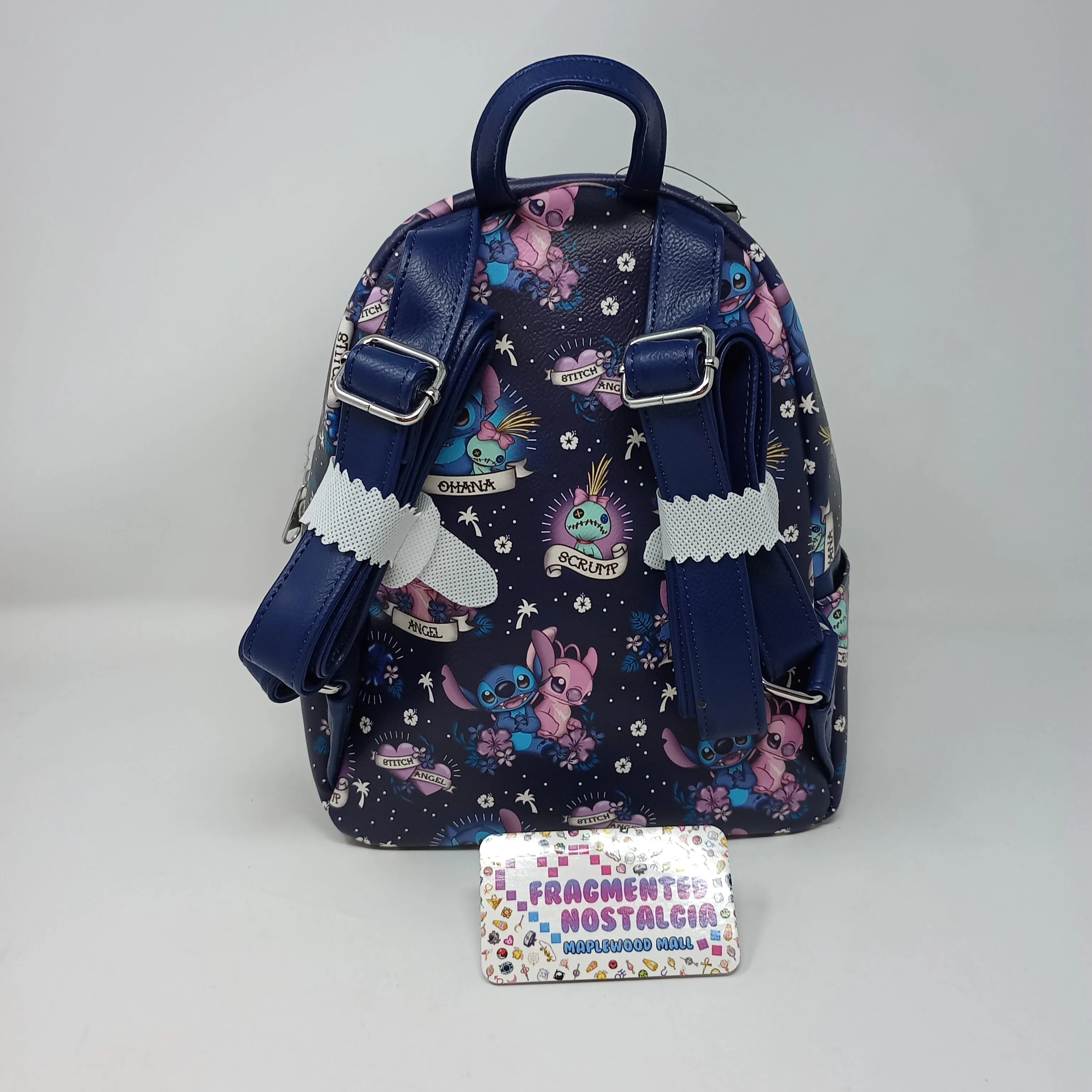 Disney Mini Backpack and Wallet Set Lilo & Stitch, Angel & Scrump Tattoo Loungefly