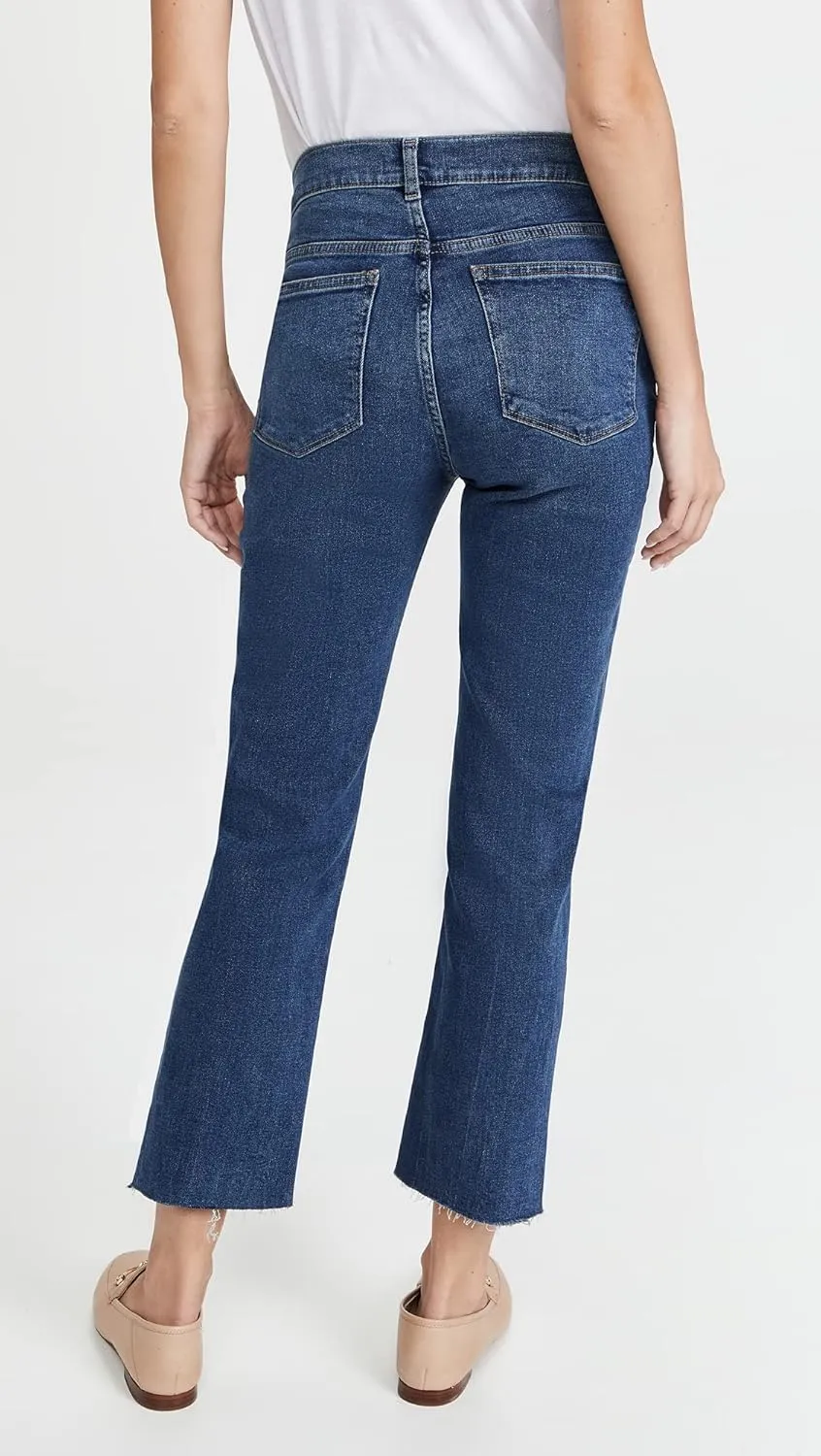 DL1961 Women's Patti Straight Maternity Ankle Jeans
