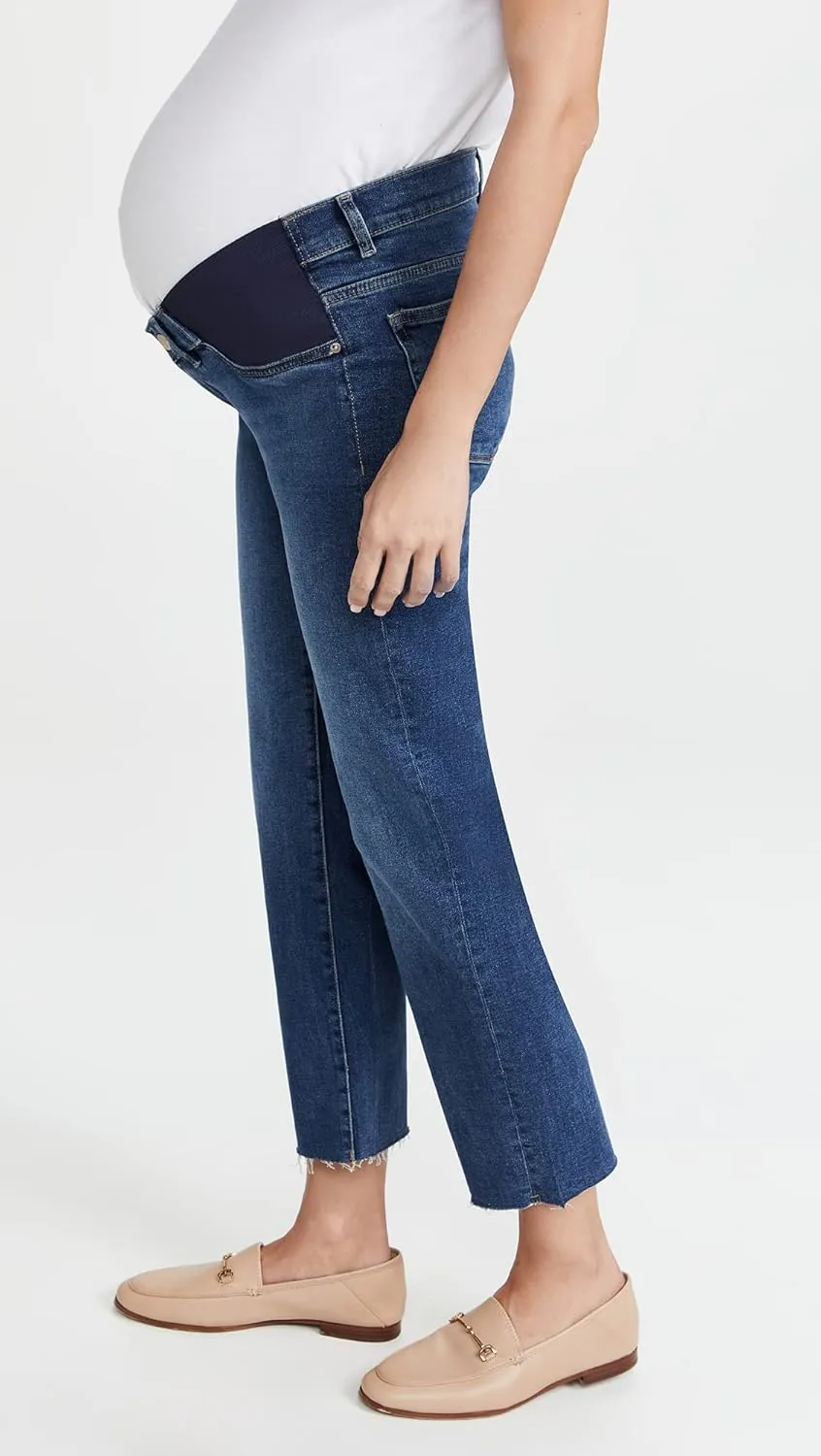 DL1961 Women's Patti Straight Maternity Ankle Jeans
