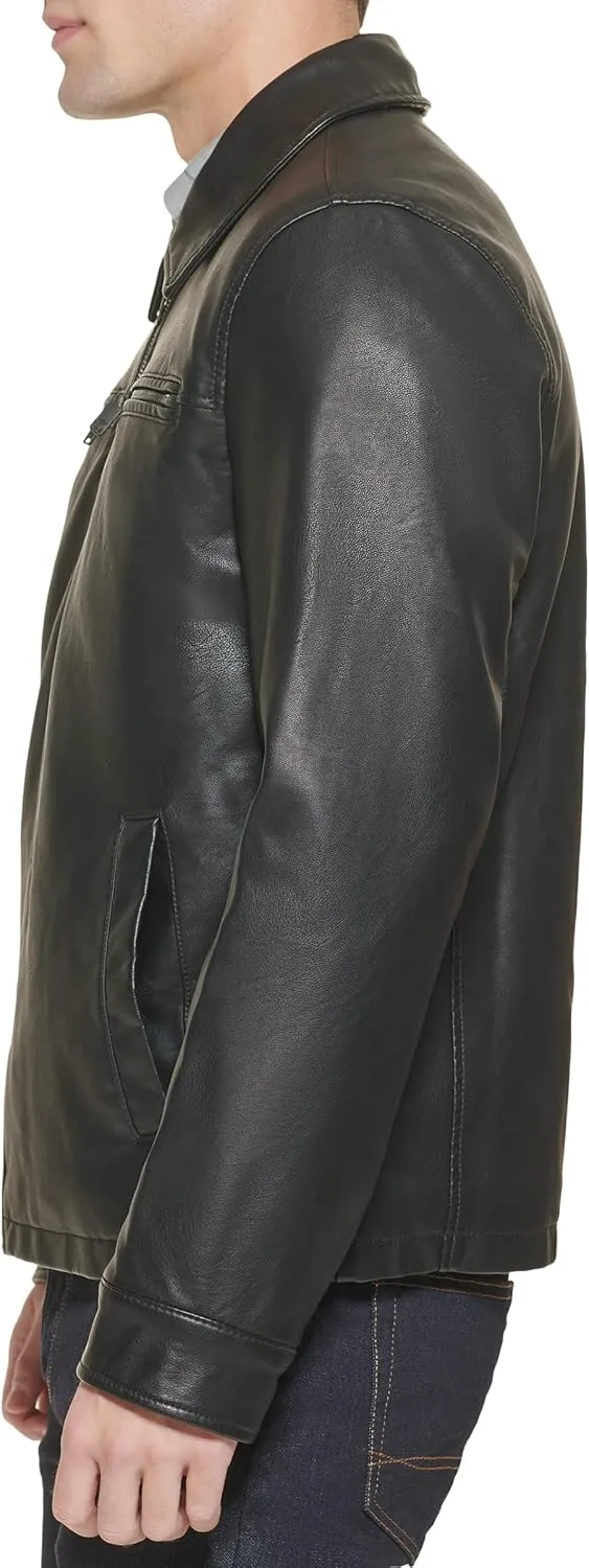 Dockers Men's James Faux Leather Jacket (Regular, Big & Tall Sizes)