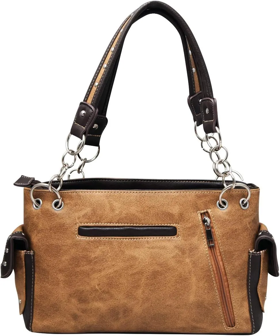 Dog Paw Print Handbag Women Shoulder Purse Western Style