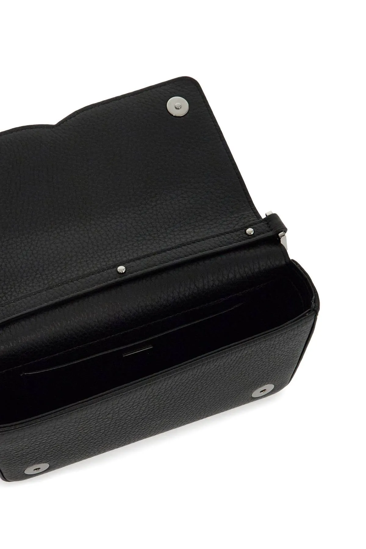 Dolce & Gabbana Mini Leather Crossbody Bag With Shoulder Strap.