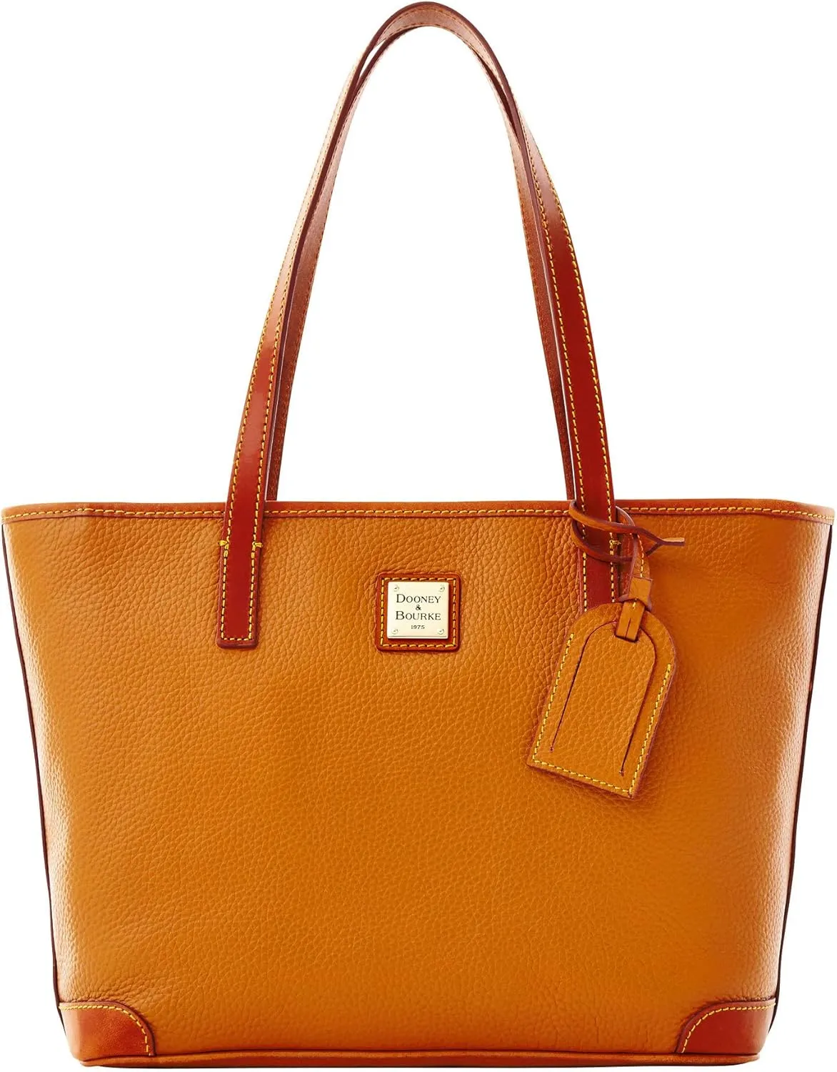 Dooney & Bourke Handbag, Pebble Grain Charleston Tote - Caramel