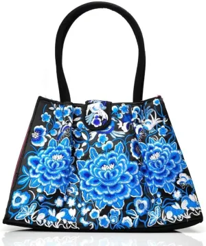 Double-Sided Embroidery Ladies Shoulder Bag | Ethnic Style Handcrafted Tote Bag