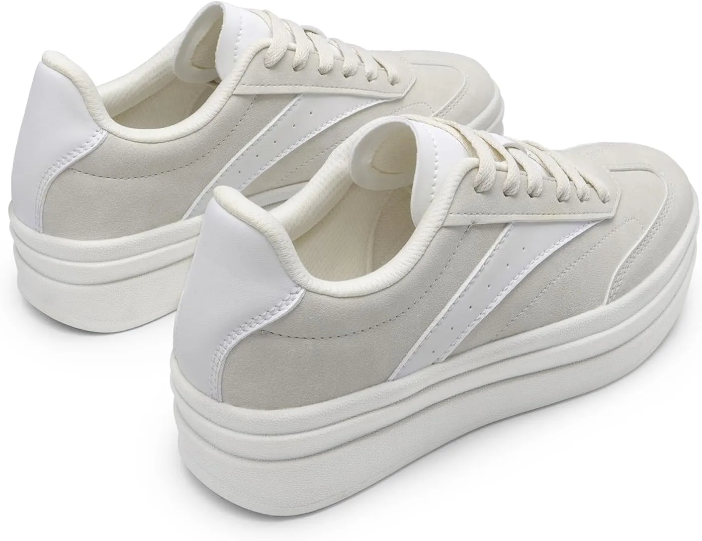 DREAM PAIRS Women's Platform Fashion Sneakers Chunky Casual Tennis Shoes Trendy Sneakers for Women