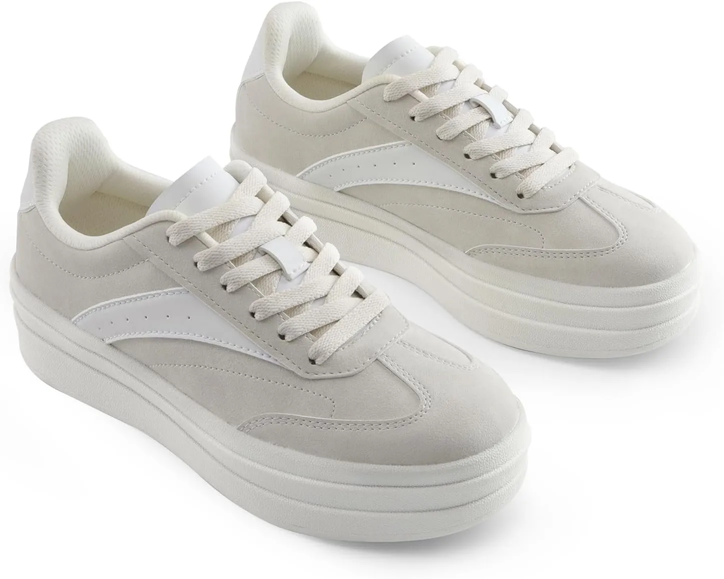 DREAM PAIRS Women's Platform Fashion Sneakers Chunky Casual Tennis Shoes Trendy Sneakers for Women