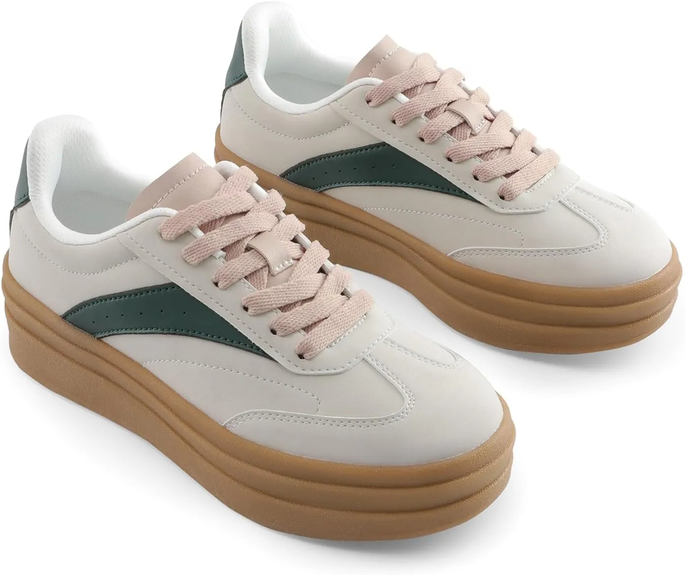 DREAM PAIRS Women's Platform Fashion Sneakers Chunky Casual Tennis Shoes Trendy Sneakers for Women