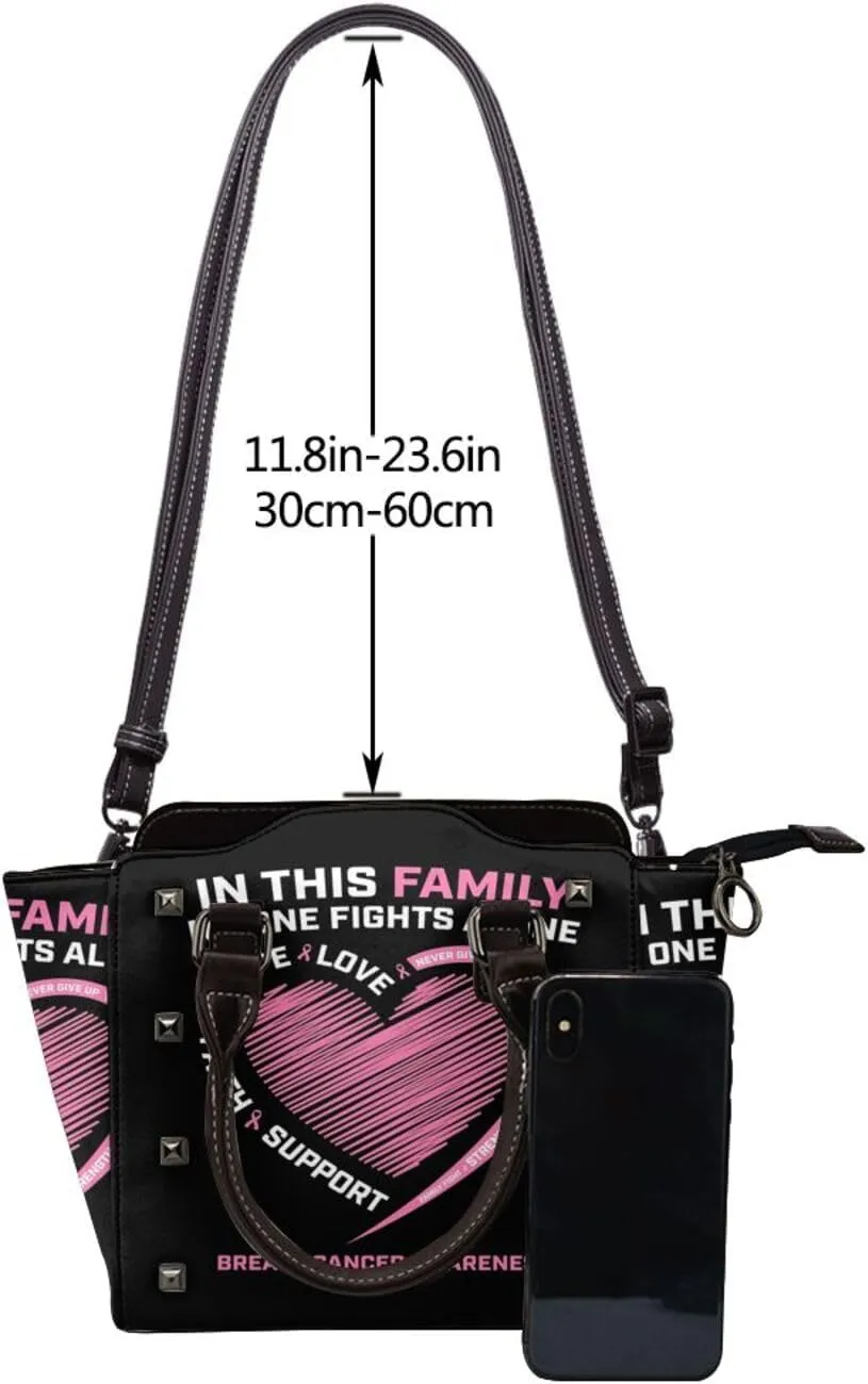 DWomen's Pu Leather Handbag Rivet Shoulder Bag Fashion Studded Top Handle Satchel Crossbody Tote Bag Punk Bag Purse