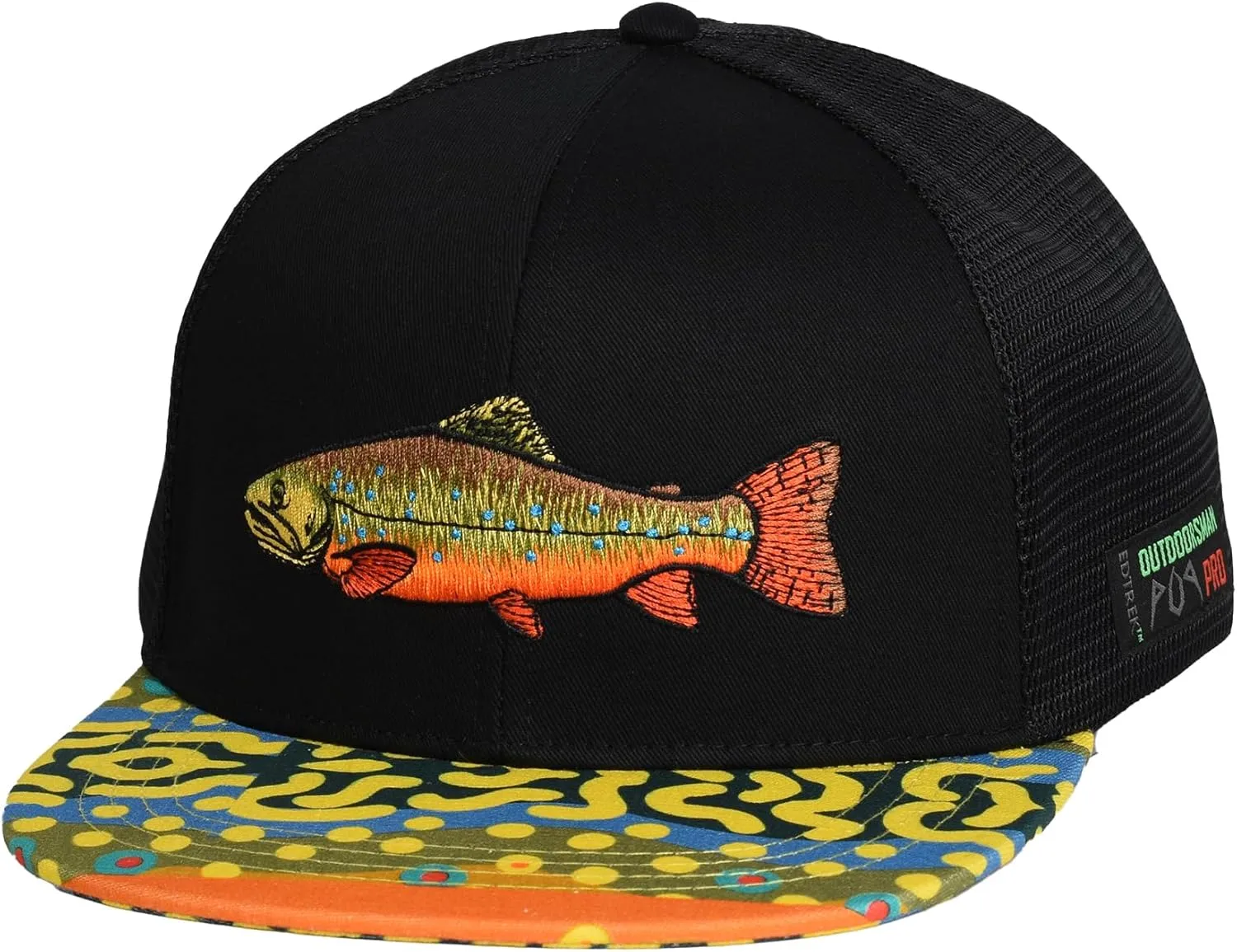 EDTREK Elite Youth Country Hat for Big Kids - Boys Snapback Hat with Flat Brim