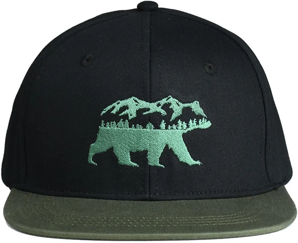 EDTREK Elite Youth Country Hat for Big Kids - Boys Snapback Hat with Flat Brim