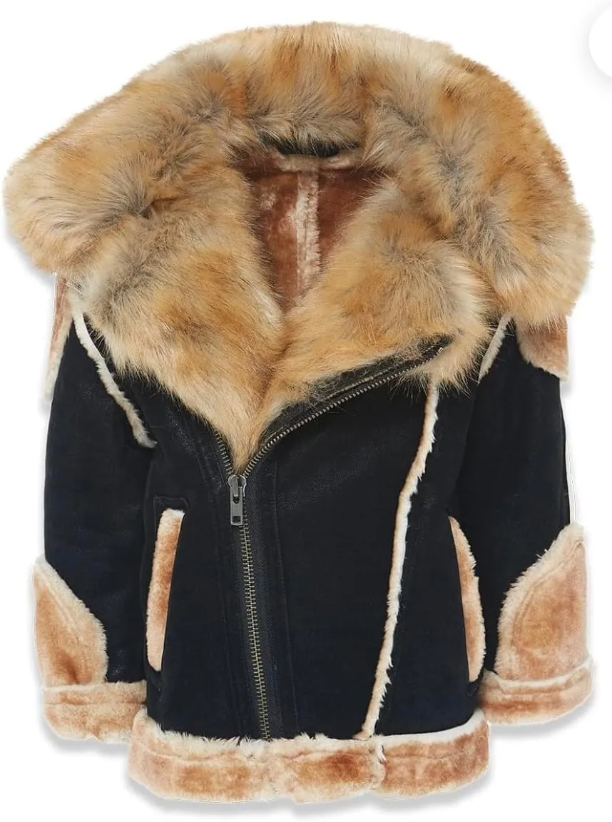 El Jefe Kids Moto Shearling Jackets/Coats