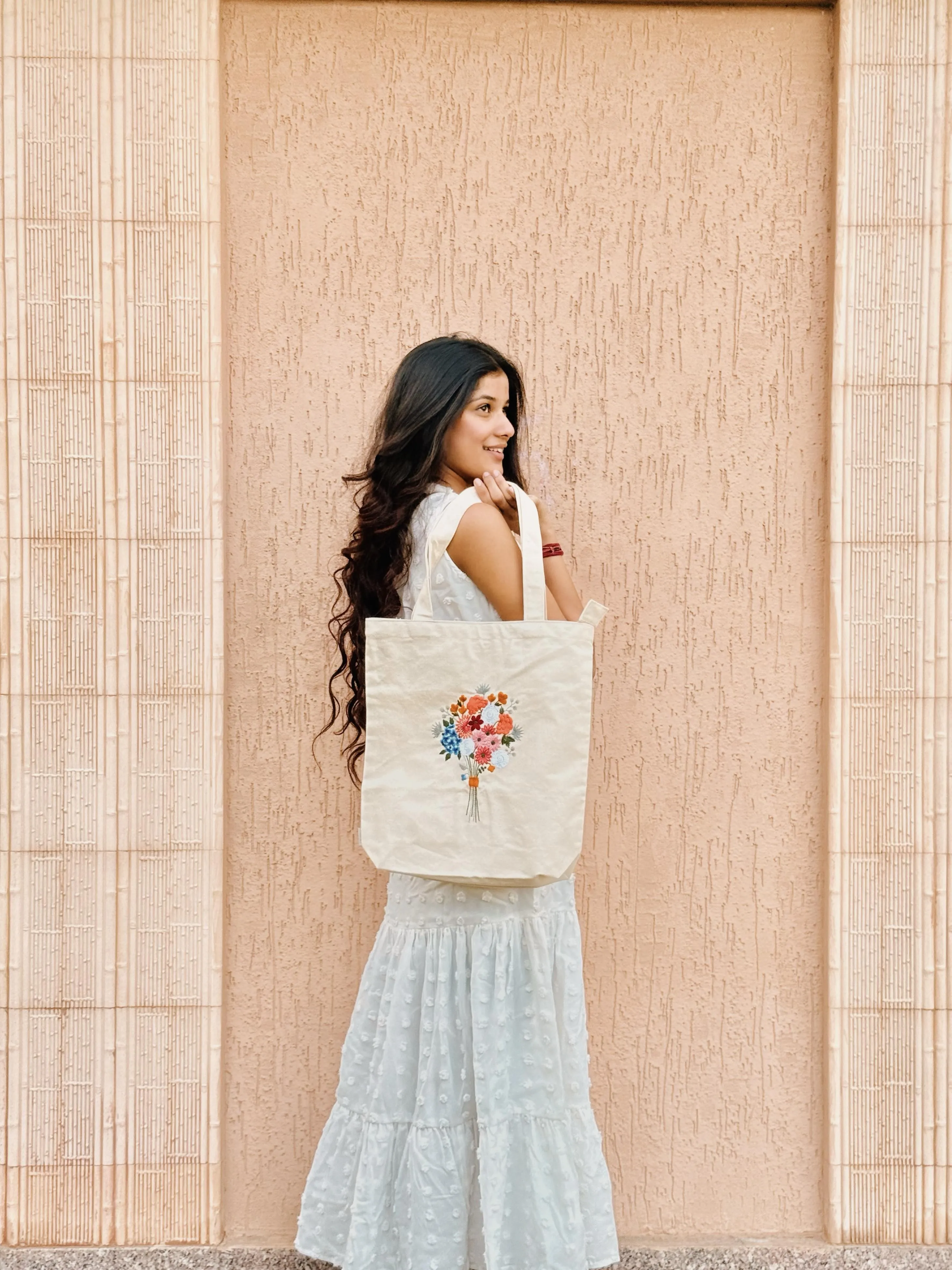 Elegant Bouquet Tote Bag