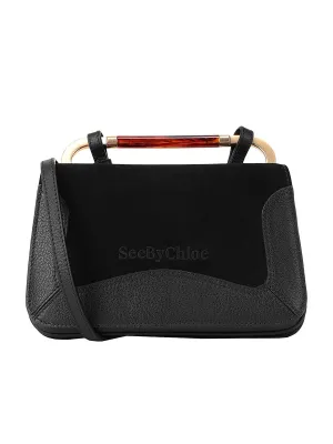 Ella Shoulder Bag in Black