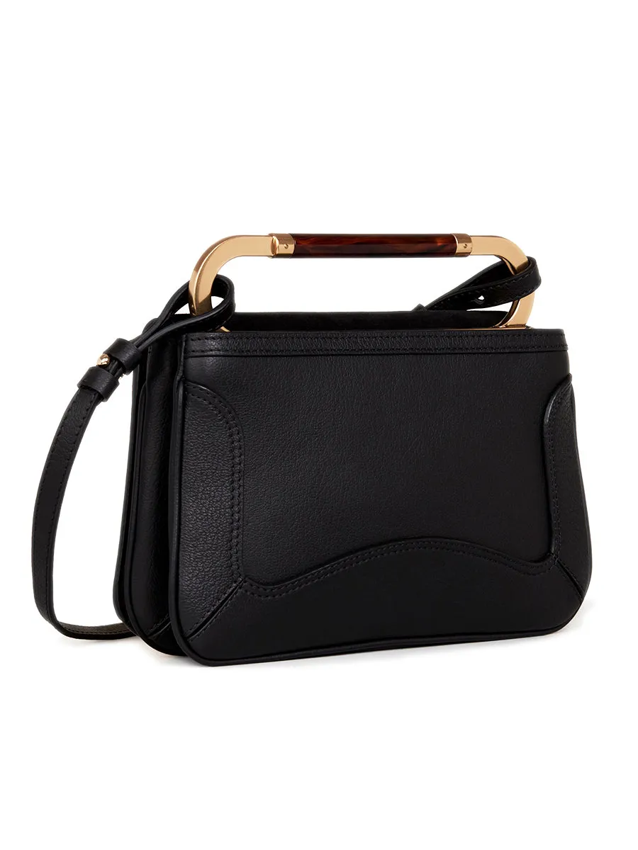 Ella Shoulder Bag in Black