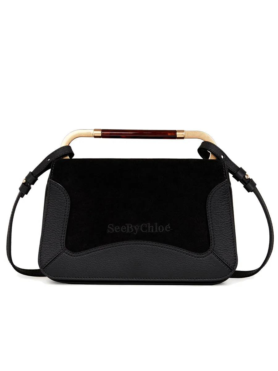 Ella Shoulder Bag in Black