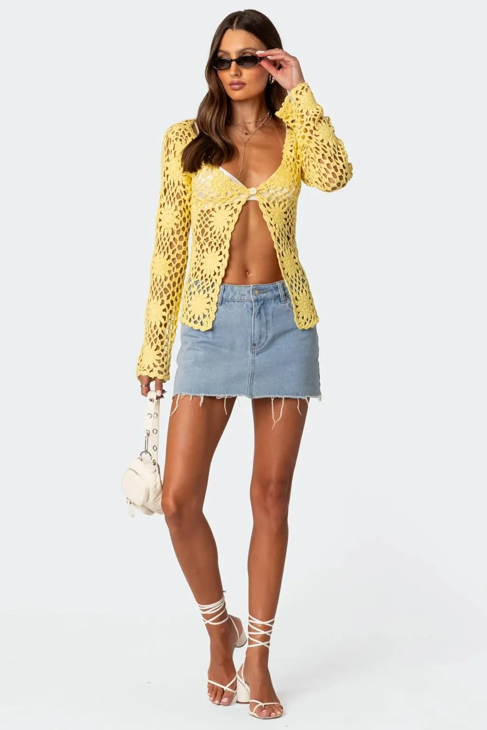 EMMIOL Denim Skirt Women Jean Stretch Casual Mini Skirts 2025 Summer Low Waist Short Dress