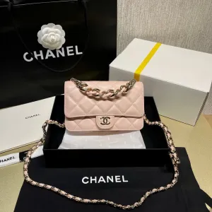 ESMEE Plexi Quilted Wallet On Chain Bag CHL - 711