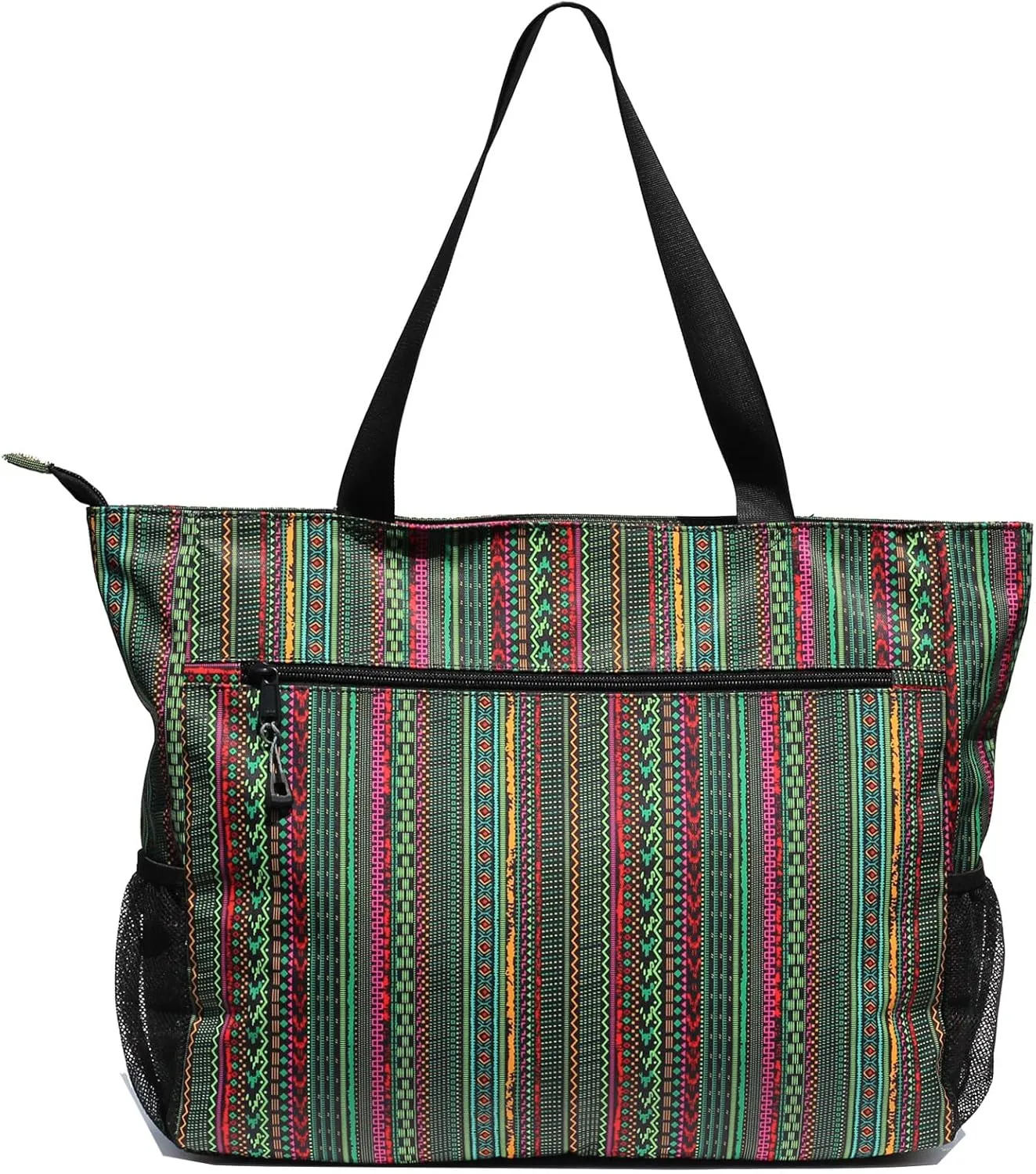 ESVAN LARGE BEACH BAG Water Resistant Lightweight 20 inch Women Oversize Tote Bag for Gym Beach Travel Pool Yoga Nurse