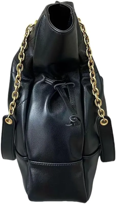 EvaLuLu Leather Quilted Bag