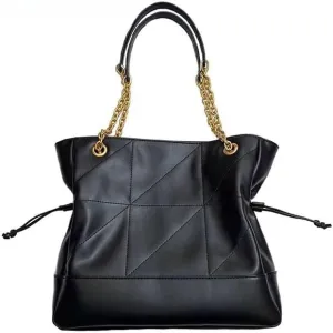 EvaLuLu Leather Quilted Bag