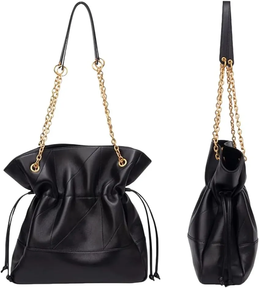 EvaLuLu Leather Quilted Bag