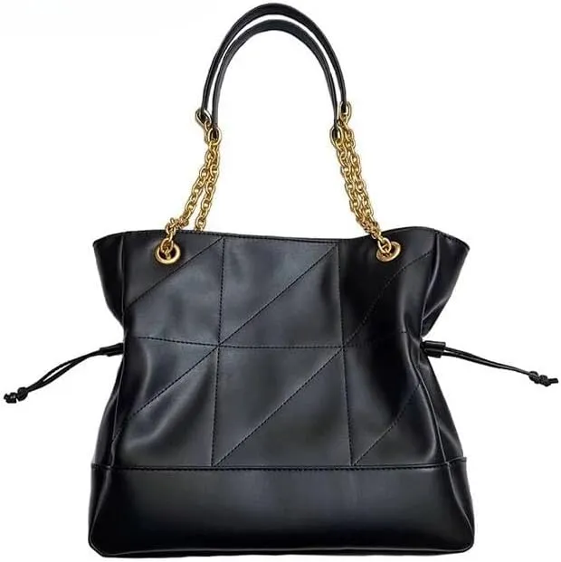 EvaLuLu Leather Quilted Bag