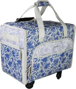 Everything Mary XL Rolling Sewing Machine Tote Sewing Machine Case - Versatile Craft Carrier with Laptop Sleeve for Quilters, Embroiderers, and Seamstresses