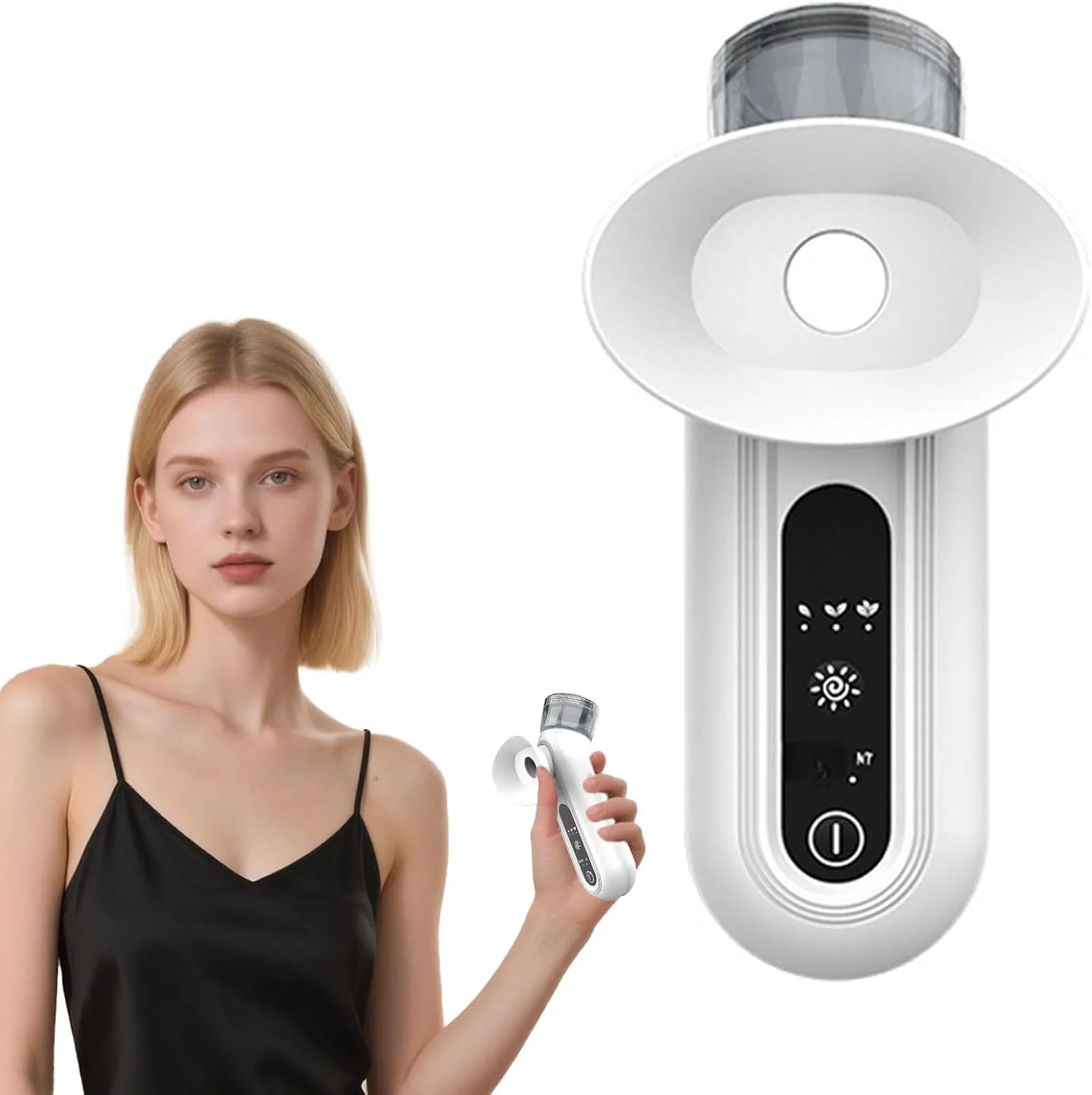 Eye Relief Steam Therapy Mask - 2-in-1 Cool & Warm Compress Eye Steamer for Dry Eye, Portable Eye Care Device with Long-Lasting Relief, Compact Design for Travel & Home Use