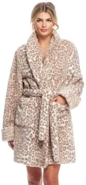 Fabulous-Furs Donna Salyers Faux Fur Cozy Robe