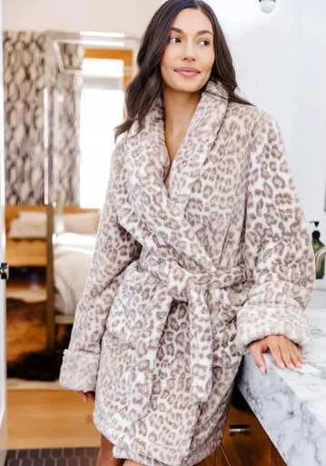 Fabulous-Furs Donna Salyers Faux Fur Cozy Robe
