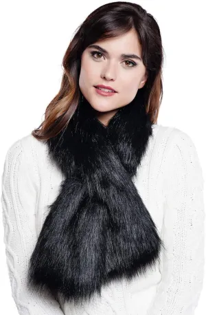 Fabulous-Furs Donna Salyers Fisher Faux Fur Pull-Through Scarf