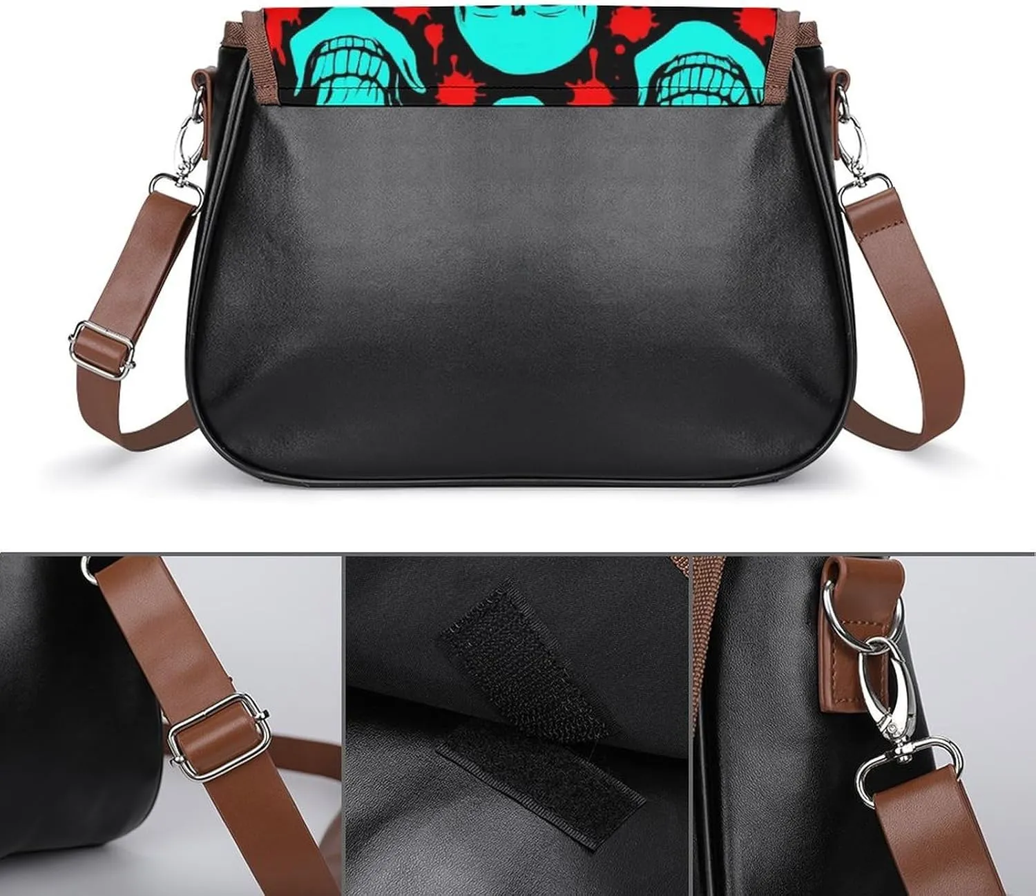 Fashion Crossbody Bag For Women Lightweight Shoulder Bag With Detachable Strap