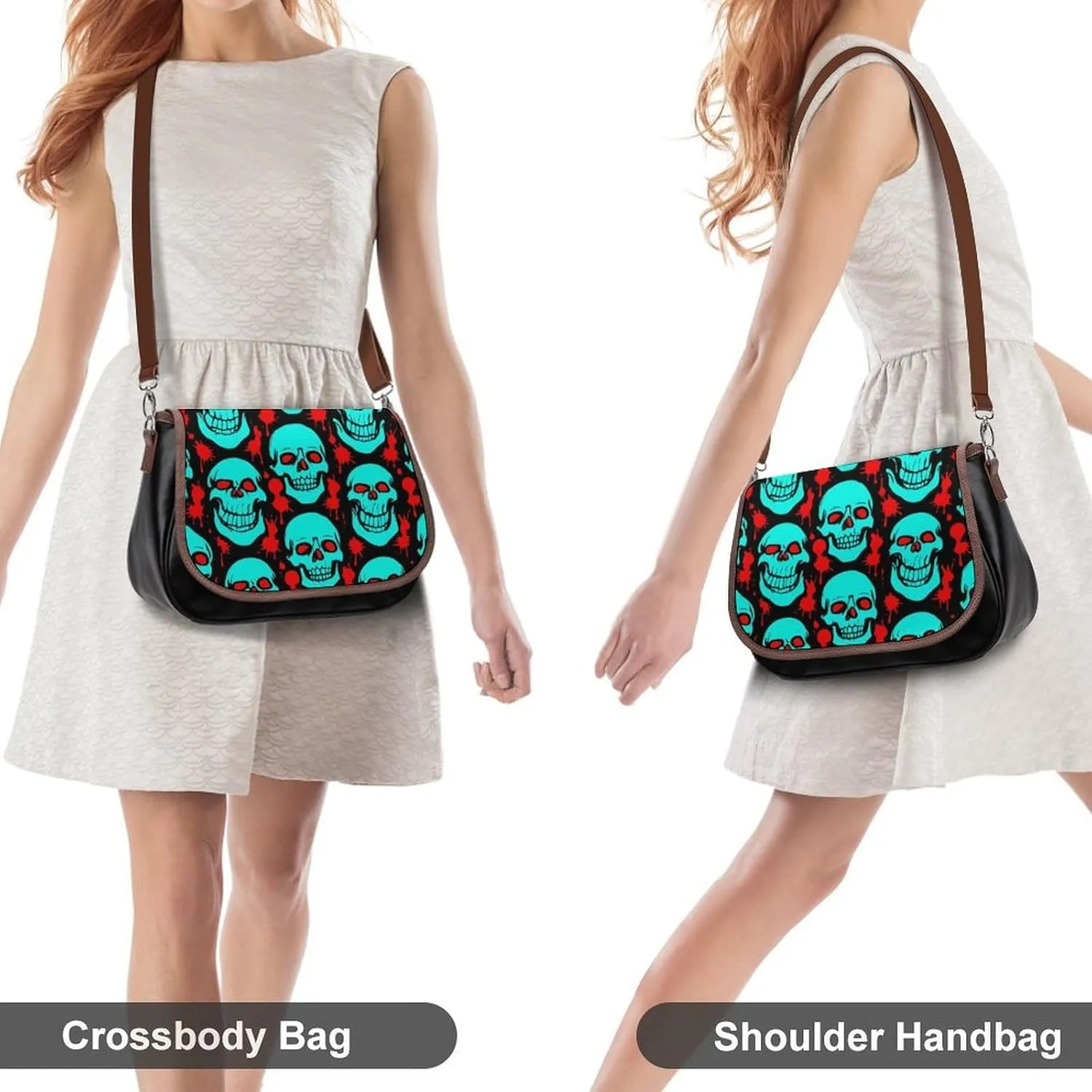 Fashion Crossbody Bag For Women Lightweight Shoulder Bag With Detachable Strap