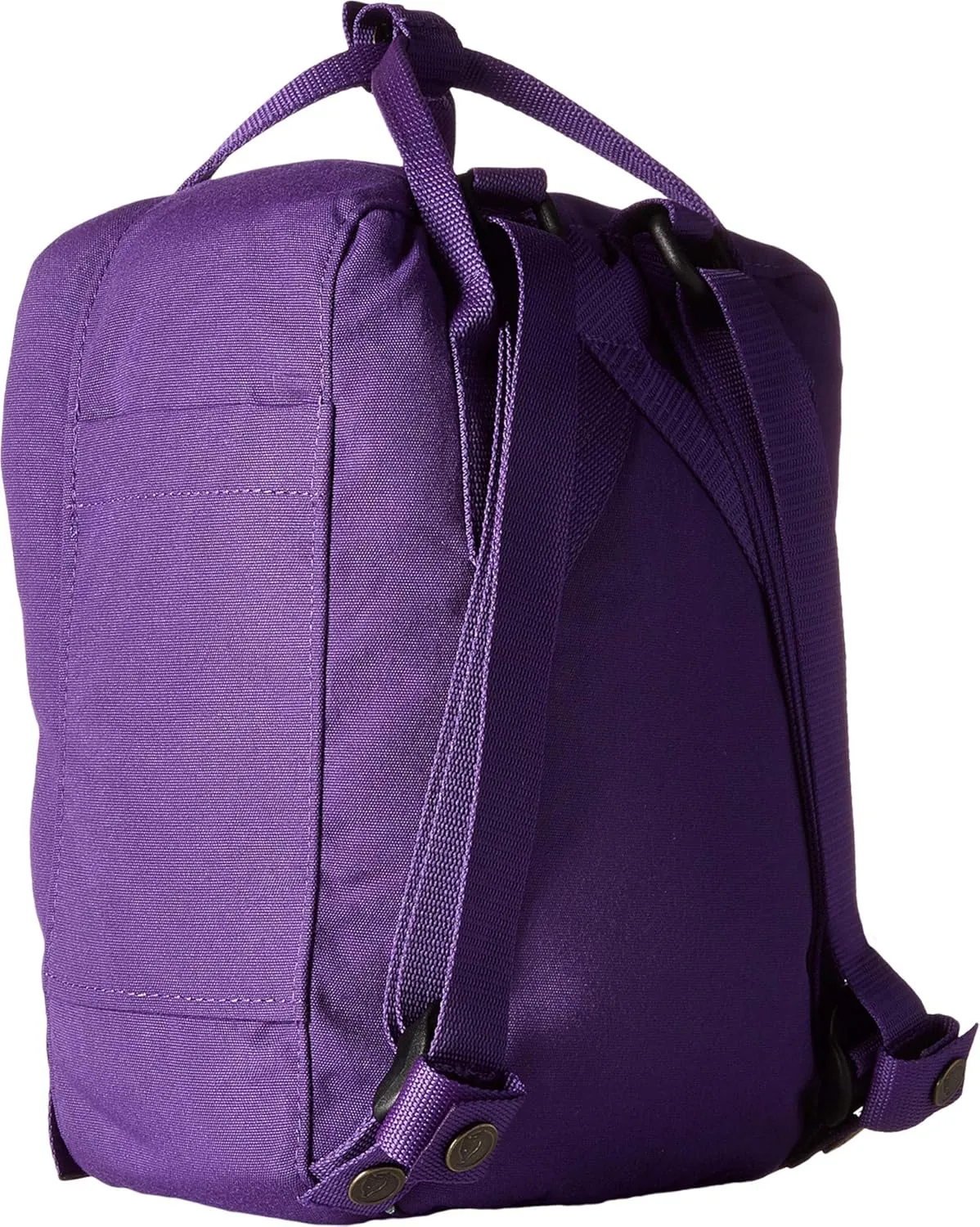 Fjallraven, Kanken, Re-Kanken Mini Recycled Backpack for Everyday Use, Heritage and Responsibility Since 1960, Deep Violet