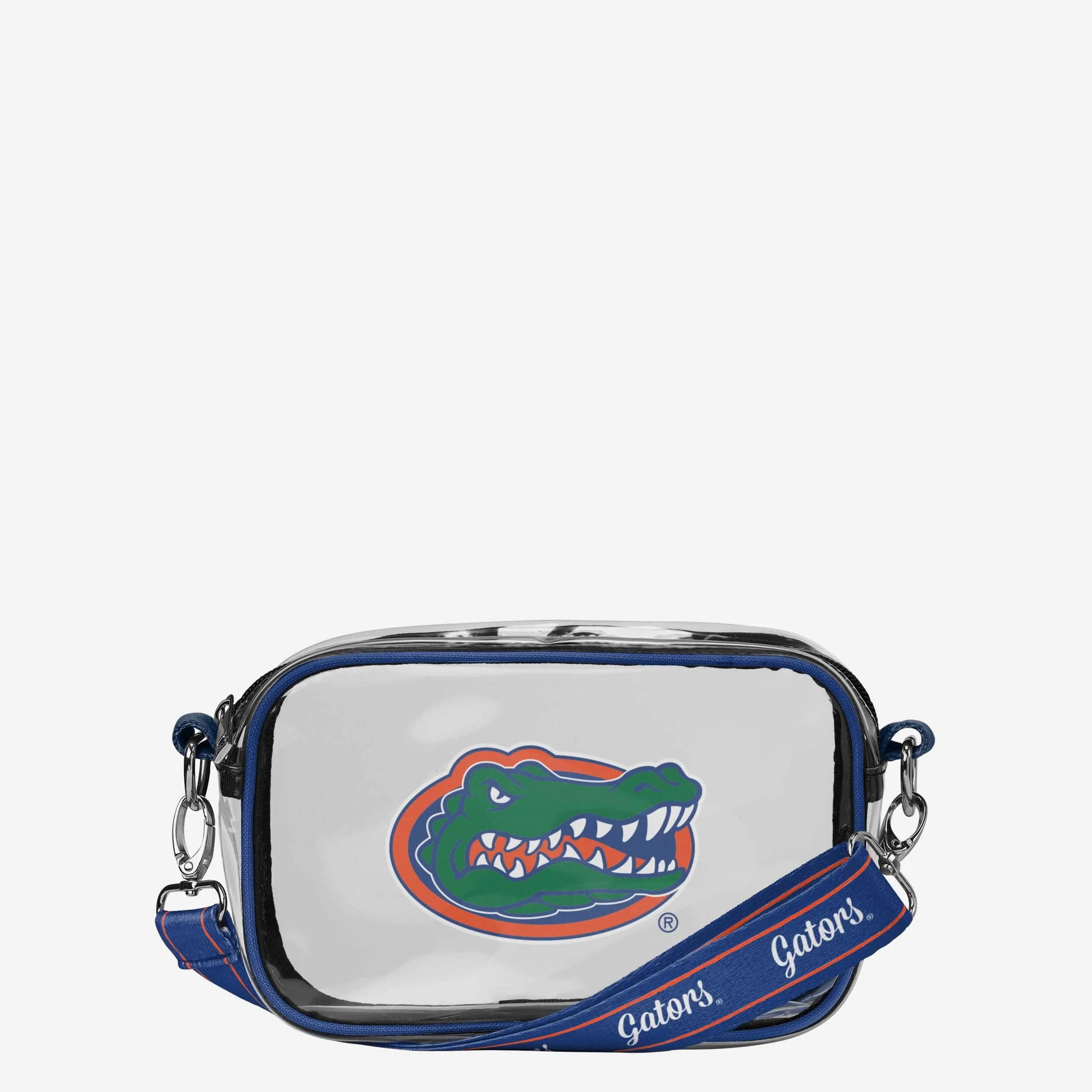 Florida Gators Team Stripe Clear Crossbody Bag