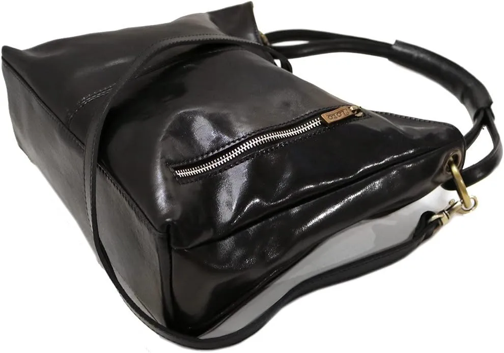 Floto Luggage Tavoli Tote, Black, Medium