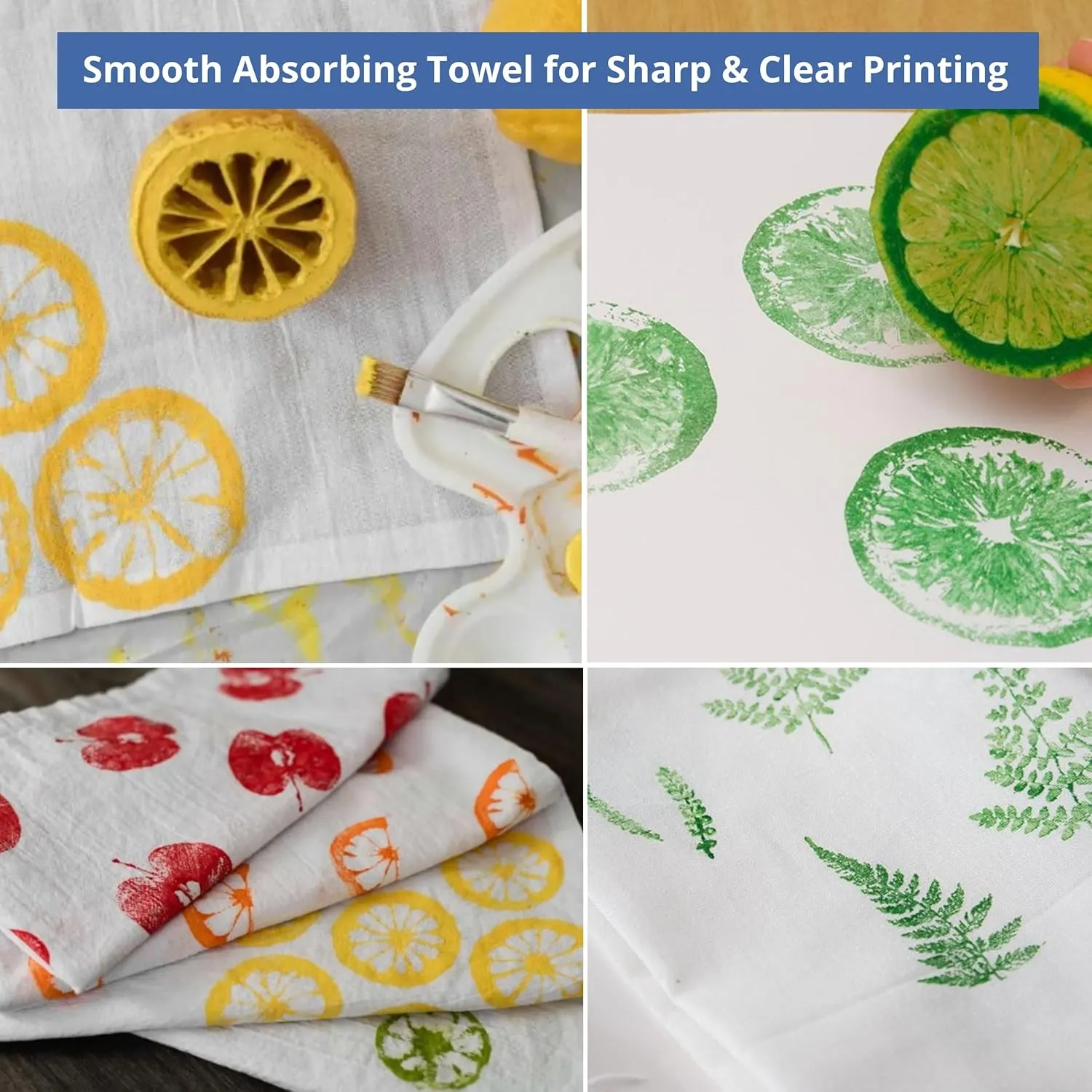 Flour Sack Towels – 100% Cotton, 28x28 Inches, Highly Absorbent, Embroidery-Ready Tea Towels for Kitchen & Crafts, Farmhouse Decor, Pack of 12 White