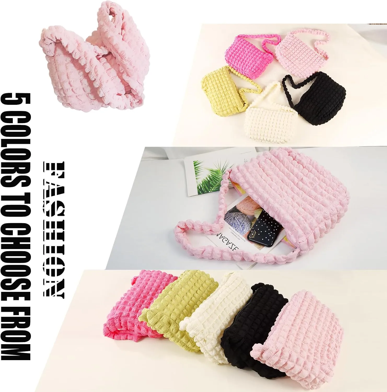 Foldable Travel Bag, Lightweight Tote, Wrinkle-Free Storage Bag, Nylon Multiple Compartments