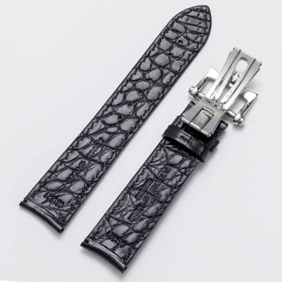 For Vacheron Constantin Strap Leather Men's Women's Original VC Inheritance Art Master Wu Lu Crocodile Leather Watch Strap